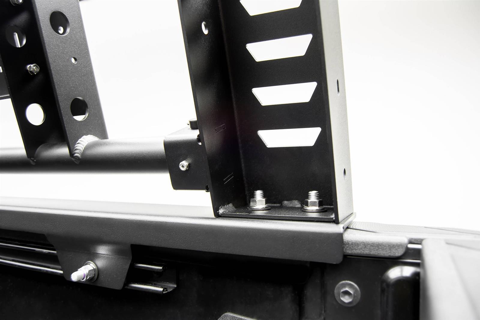 ZROADZ Access Overland Racks with Three Lifting Side Gates for 2016-2022 TACOMA - Z839201 Truck Bed Rack, Toyota Rack, Black, Mild Steel, Alum, With 3 thumbnail 9