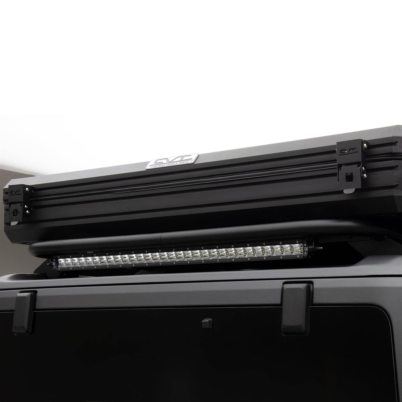 ZROADZ Roof Racks with LED Lights for 2021-2022 BRONCO - Z845421 Rack, Includes 8 Lights, 1 Light Bar, Bolt-on, Steel, Black Powdercoated, Ford, 4 Door Models, Kit thumbnail 3
