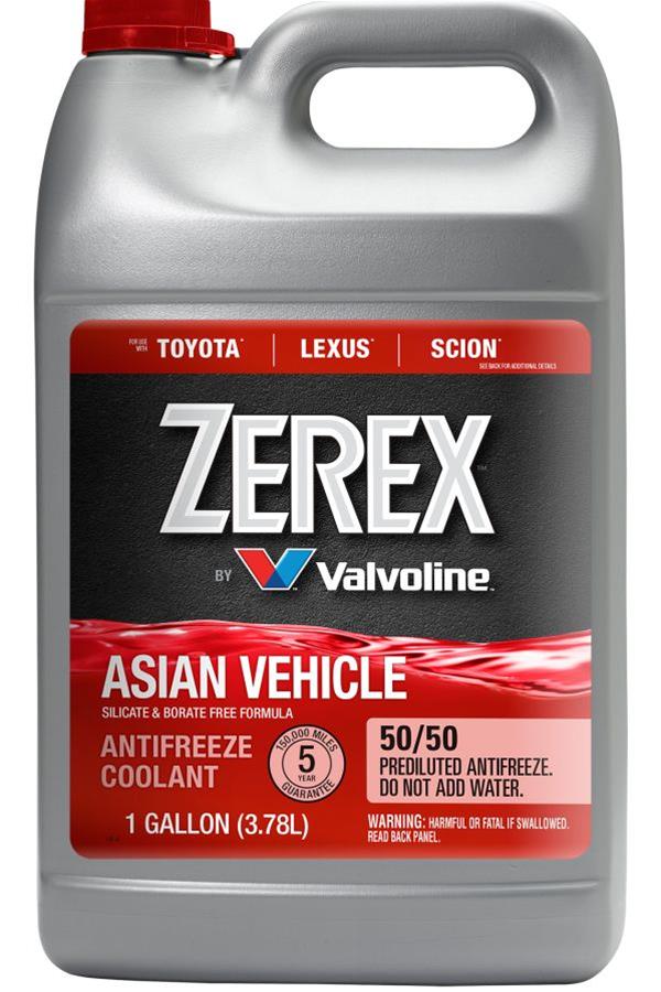 Zerex 1 Gallon Red 50/50 Coolant/Antifreeze 675130