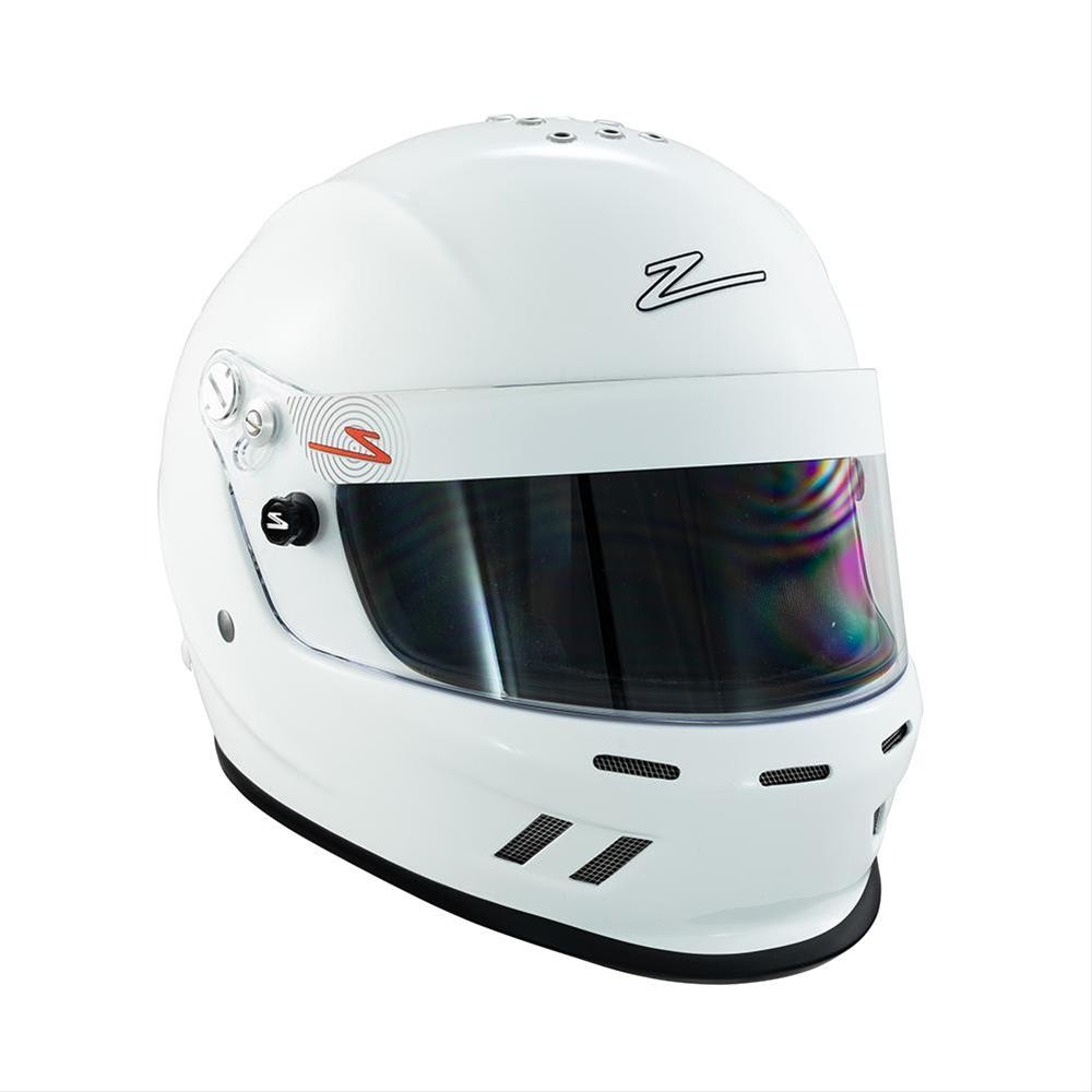 Zamp RZ-37Y Youth Helmets H75700156 Helmet, Youth, Full Face, Gloss White, Fire-retardant Cotton Liner, SFI 24.1, Large, Each thumbnail 3