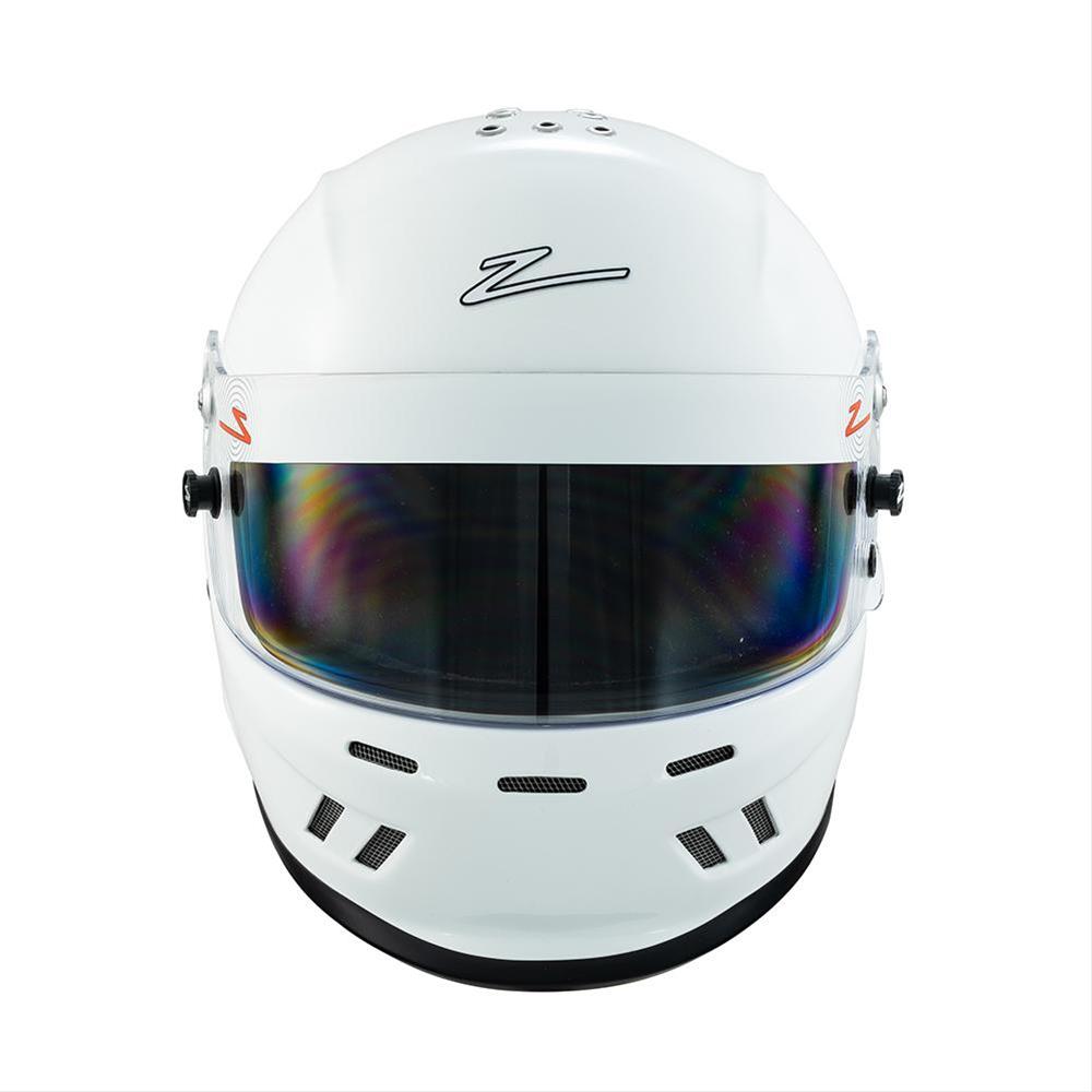 Zamp RZ-37Y Youth Helmets H75700156 Helmet, Youth, Full Face, Gloss White, Fire-retardant Cotton Liner, SFI 24.1, Large, Each thumbnail 5