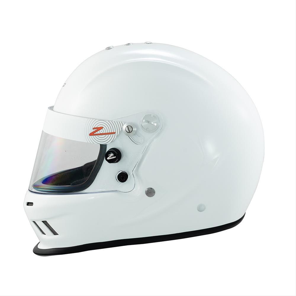 Zamp RZ-37Y Youth Helmets H75700156 Helmet, Youth, Full Face, Gloss White, Fire-retardant Cotton Liner, SFI 24.1, Large, Each thumbnail 9