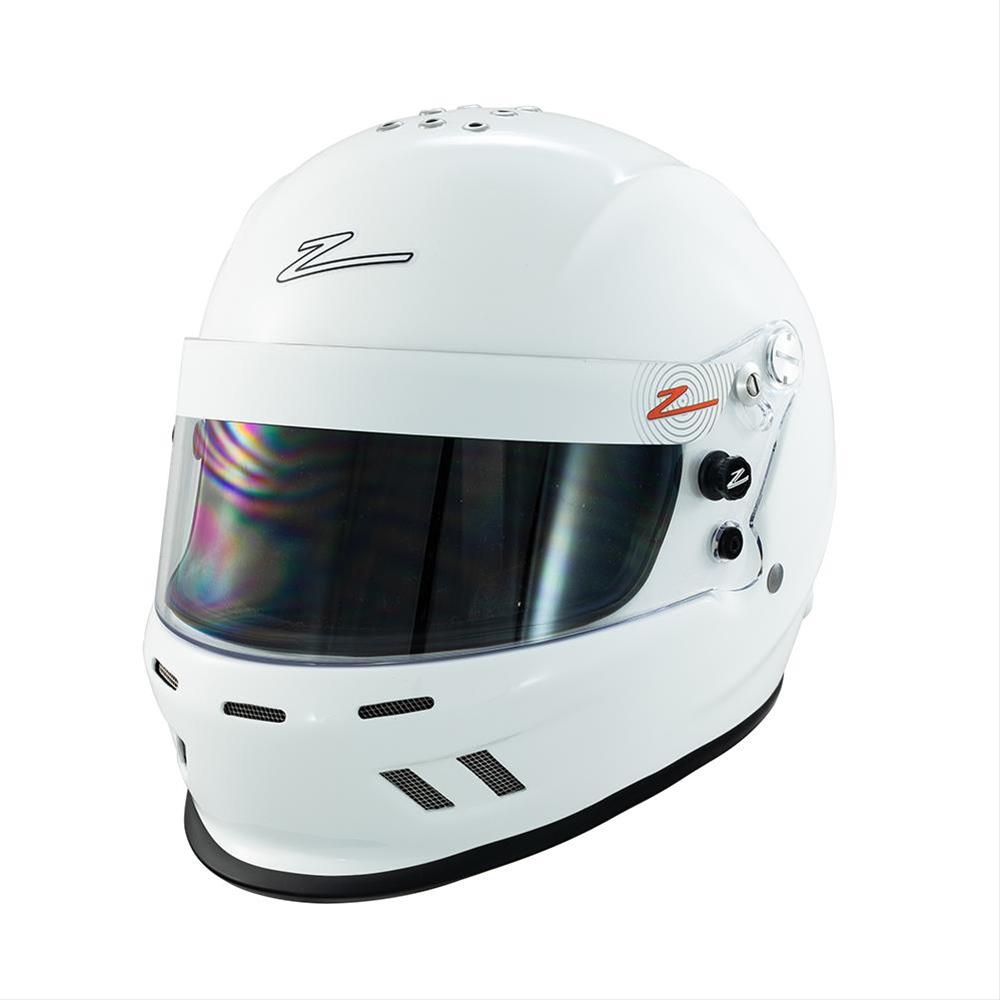 Zamp RZ-37Y Youth Helmets H75700156 Helmet, Youth, Full Face, Gloss White, Fire-retardant Cotton Liner, SFI 24.1, Large, Each thumbnail 4