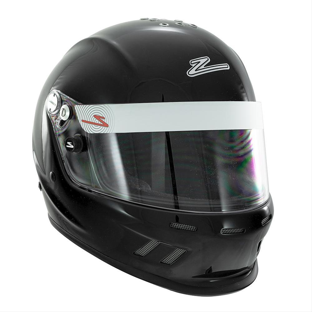 Zamp RZ-37Y Youth Helmets H75700356 Helmet, Youth, Full Face, Gloss Black, Fire-retardant Cotton Liner, SFI 24.1, Large, Each thumbnail 2