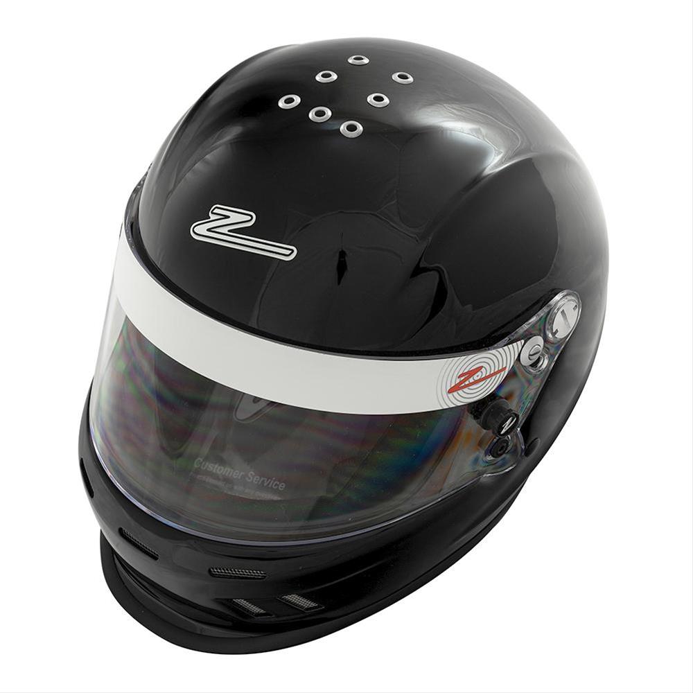 Zamp RZ-37Y Youth Helmets H75700356 Helmet, Youth, Full Face, Gloss Black, Fire-retardant Cotton Liner, SFI 24.1, Large, Each thumbnail 8