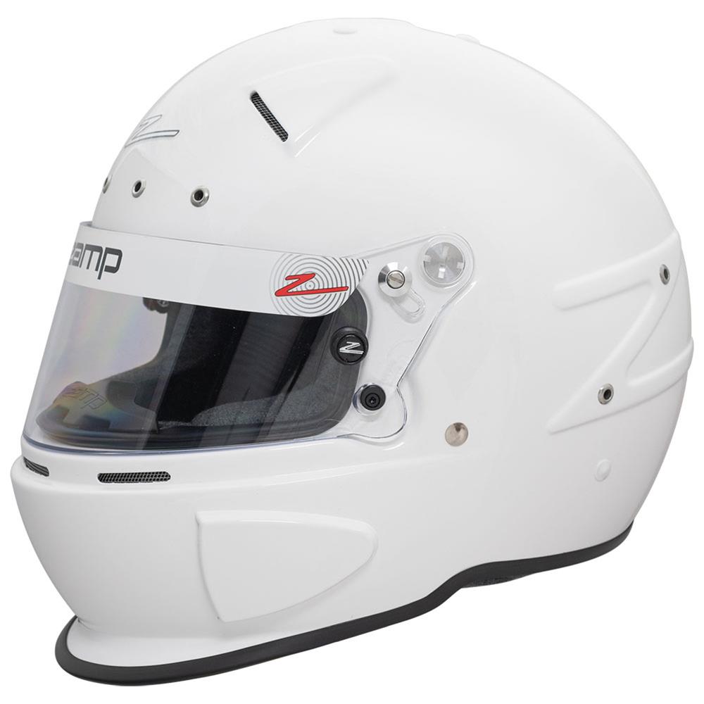 Zamp RZ-70E Switch Helmets H760001M Helmet, Switch, Full Face, White, Gloss Finish, Fire-Retardant Liner, Snell SA2020/FIA 8859-2015, Medium, Each thumbnail 8