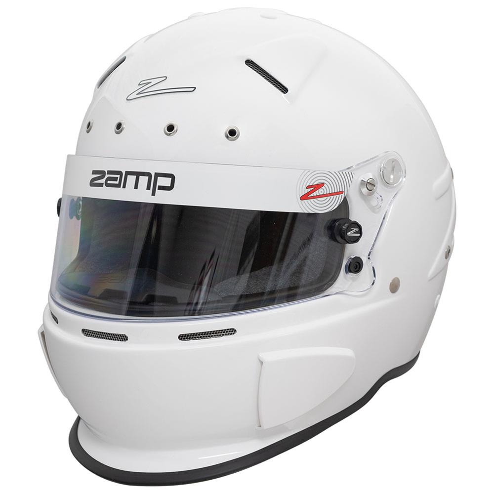 Zamp RZ-70E Switch Helmets H760001M Helmet, Switch, Full Face, White, Gloss Finish, Fire-Retardant Liner, Snell SA2020/FIA 8859-2015, Medium, Each thumbnail 5