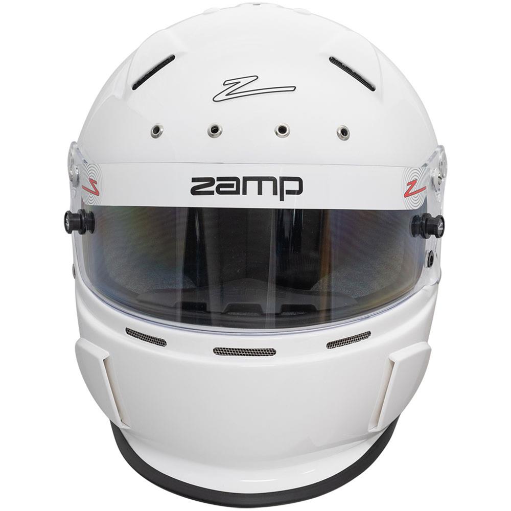 Zamp RZ-70E Switch Helmets H760001M Helmet, Switch, Full Face, White, Gloss Finish, Fire-Retardant Liner, Snell SA2020/FIA 8859-2015, Medium, Each thumbnail 3