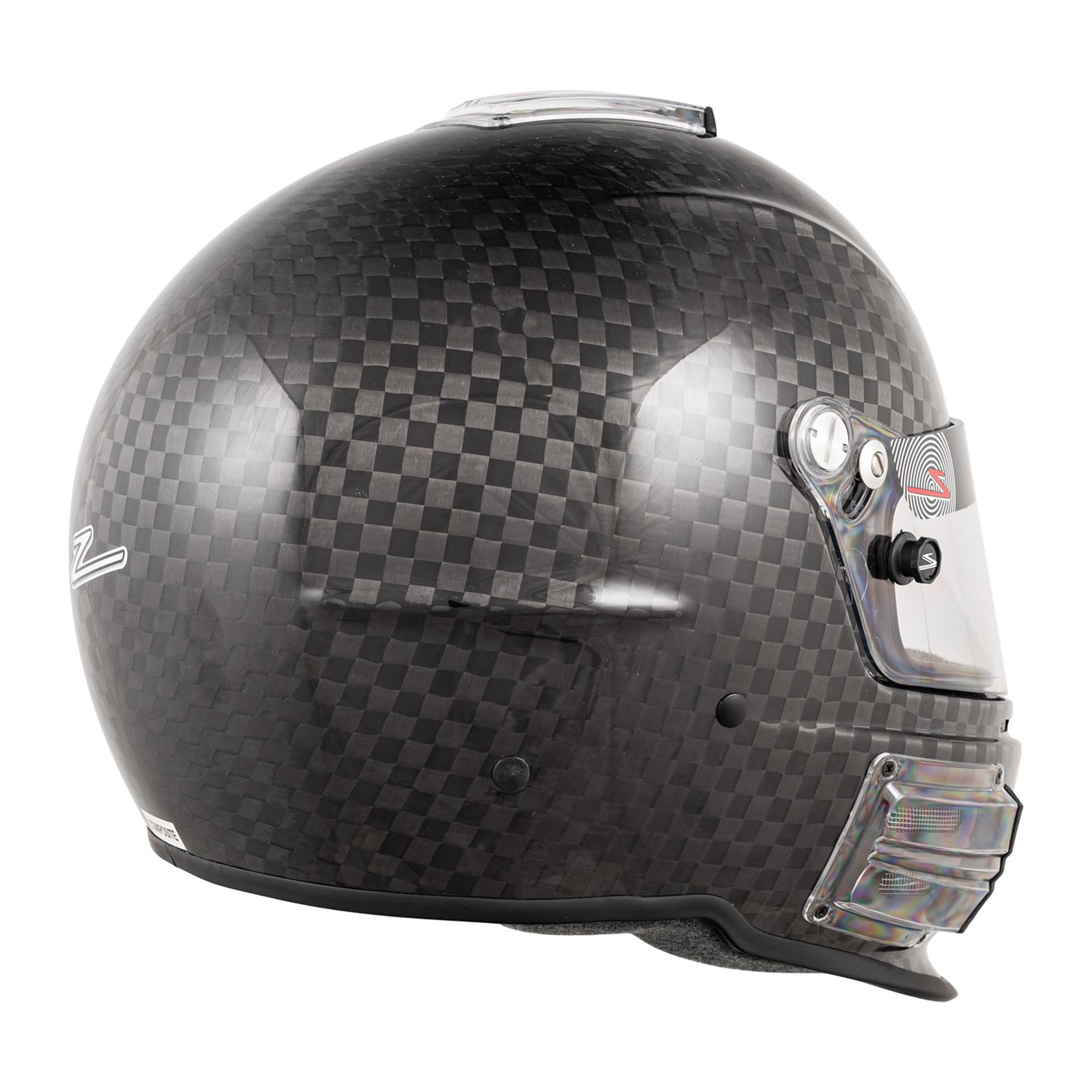Zamp RZ-64C Helmets H763CB3M Helmet, RZ-64C, Full Face, Gloss, Carbon Fiber, Fire-Retardant Fabric, Snell SA2020, Medium, Each thumbnail 5