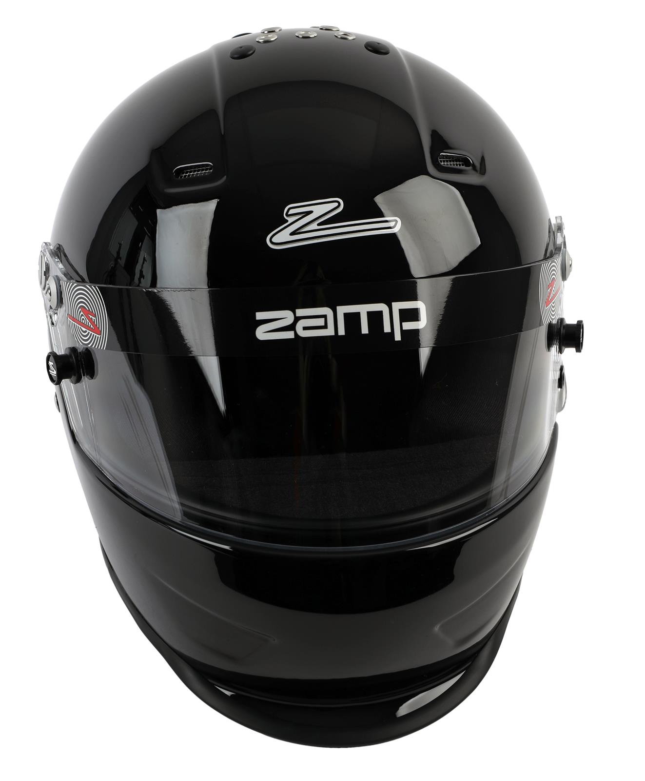 Zamp RZ-36 Dirt Helmets H768D03L Helmet, Dirt, Full Face, Gloss Black, Fire-Retardant Fabric, Snell SA2020, Large, Each thumbnail 2