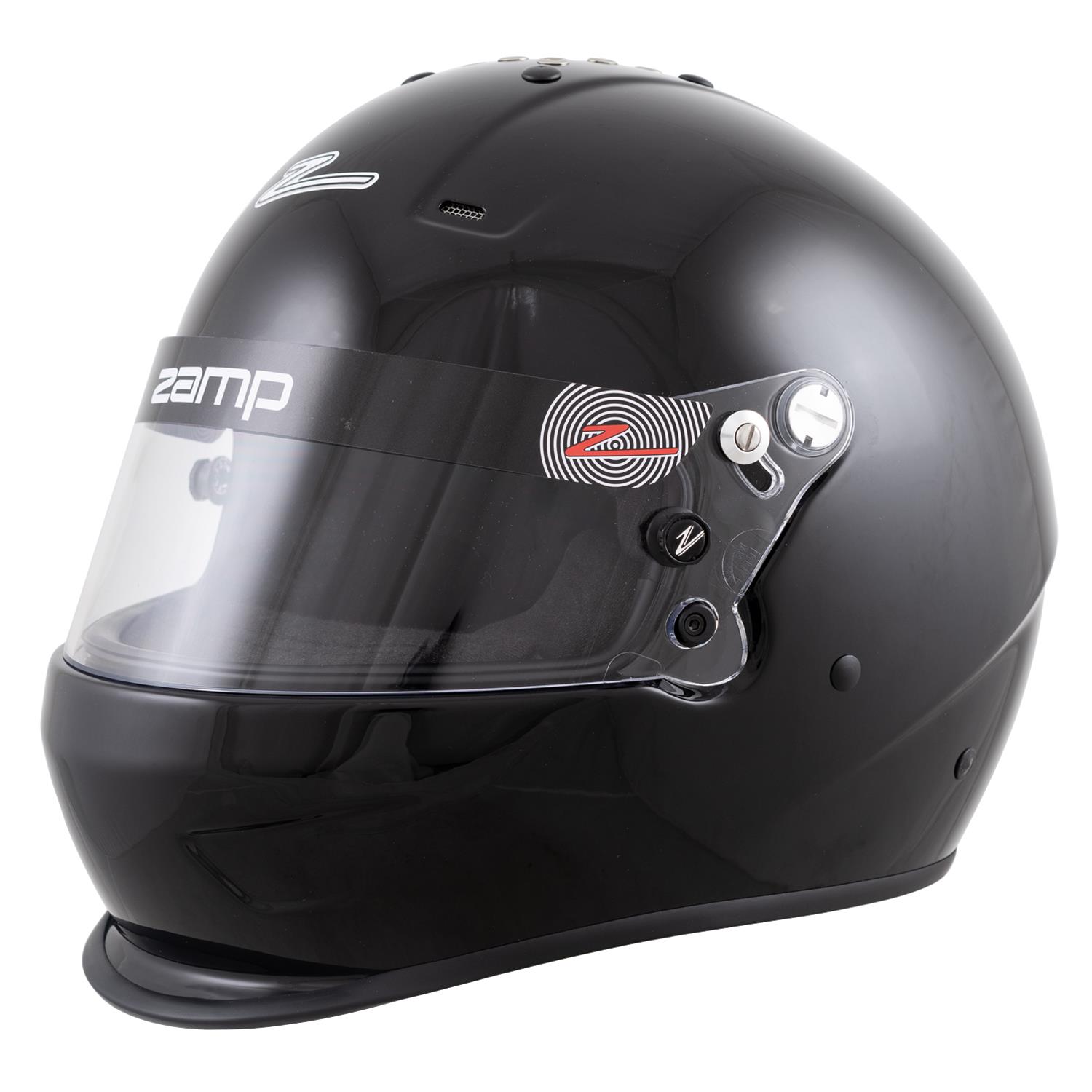 Zamp RZ-36 Dirt Helmets H768D03S Helmet, Dirt, Full Face, Gloss Black, Fire-Retardant Fabric, Snell SA2020, Small, Each thumbnail 3