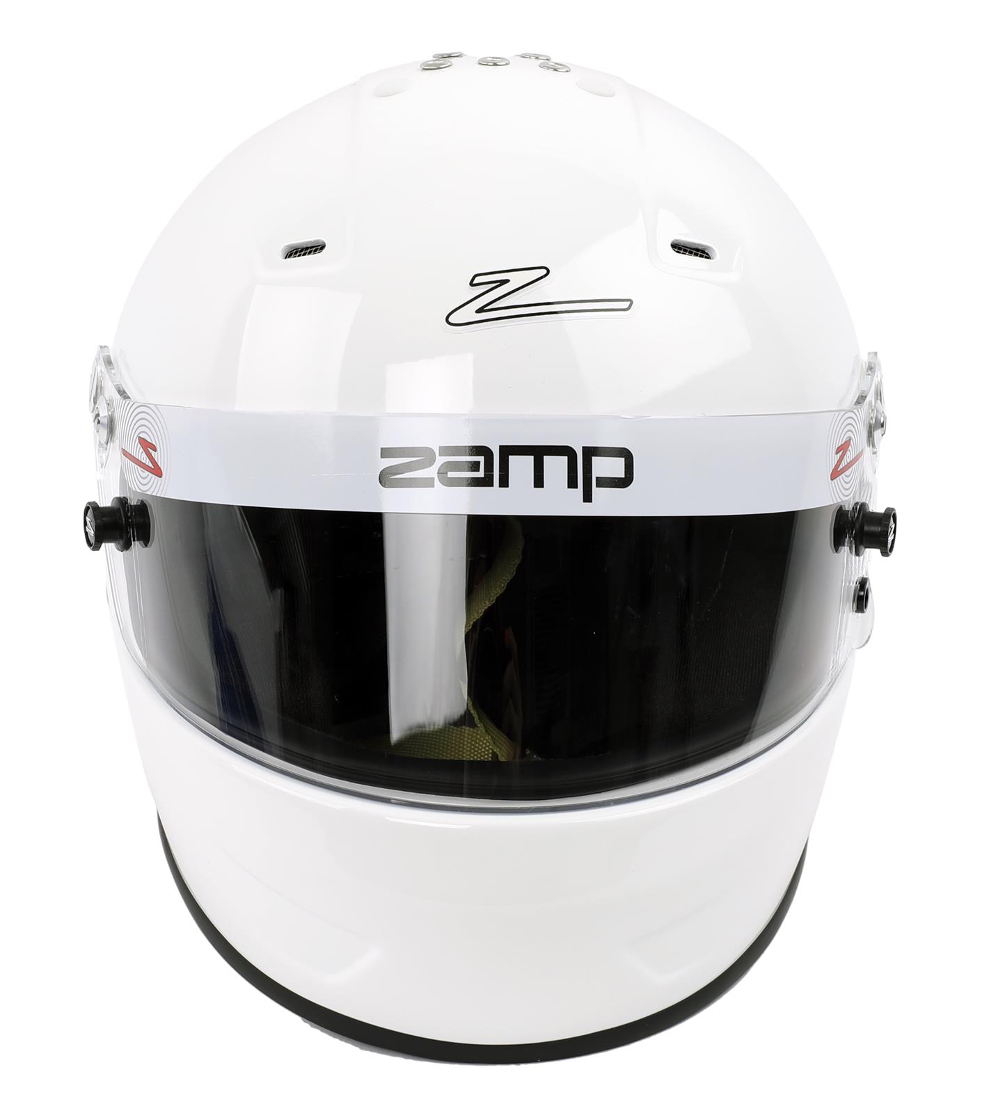 Zamp RZ-56 Helmets H770001XL Helmet, RZ-56, Full Face, Gloss White, Fire-Retardant Fabric, Snell SA2020, X-Large, Each thumbnail 3