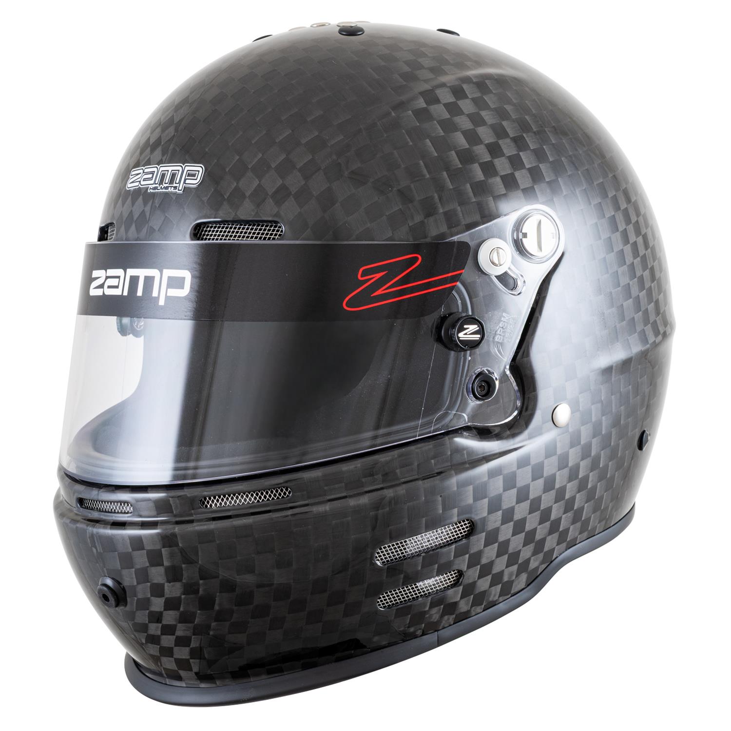 Zamp Helmets H780CB3M RZ-66C SNELL SA2025 Carbon Medium Z-20 Anti-Fog Clear Shield Series 28 Interior