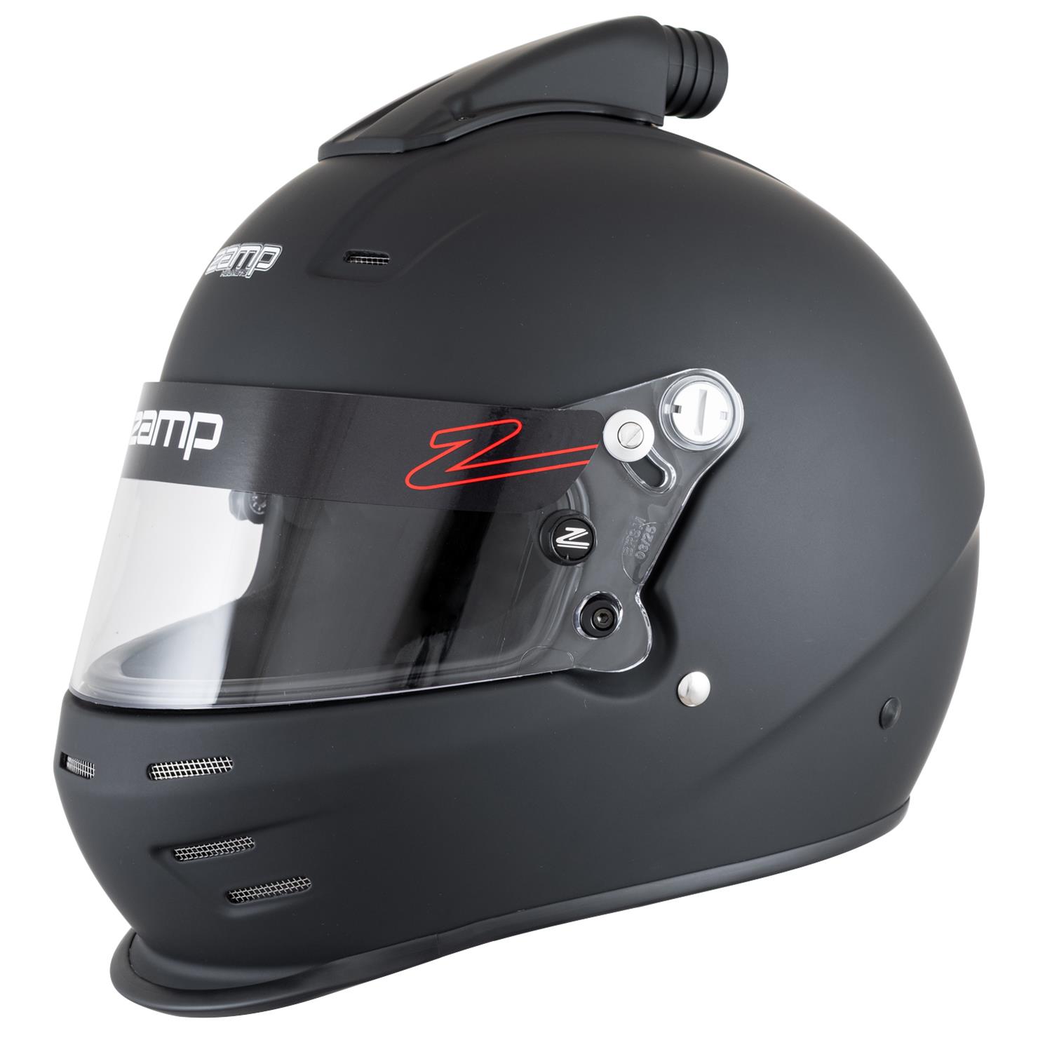 Zamp Helmets H782A03FM RZ-38 AIR SNELL SA2025 Matte Black Medium Z-20 Clear Shield Series 29 Interior thumbnail 4