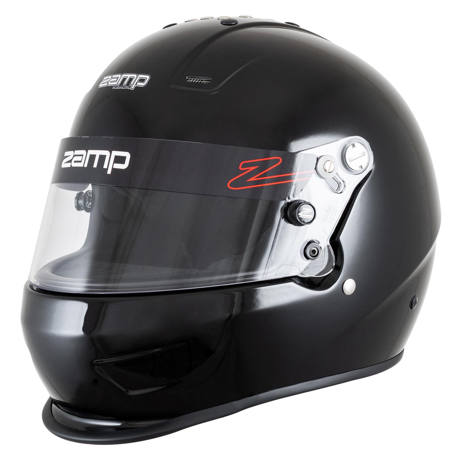 Zamp Helmets H782D03S RZ-38 DIRT SNELL SA2025 Gloss Black Small Z-20 Clear Shield Series 29 Interior