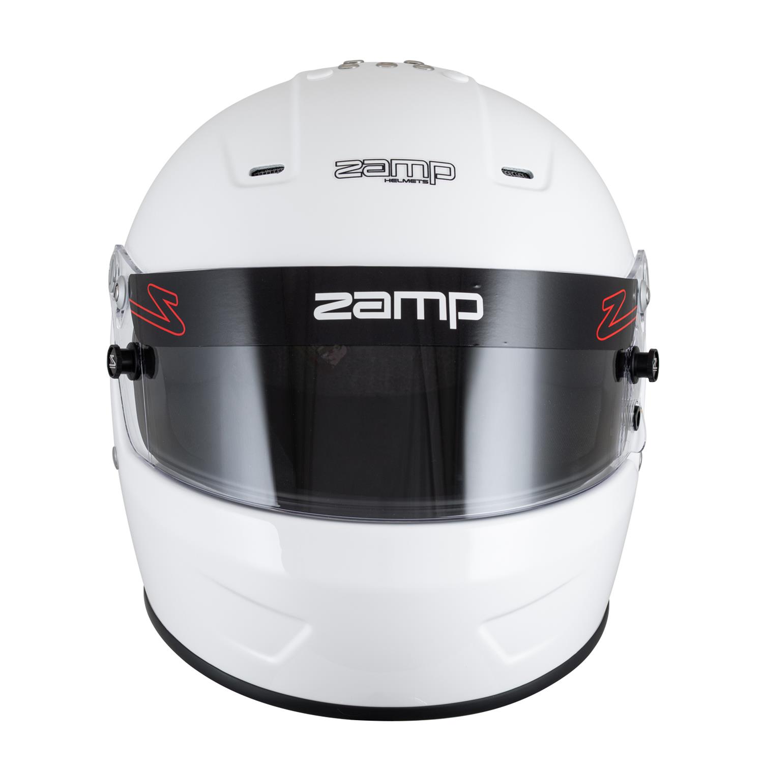 Zamp Helmets H784001L RZ-57 SNELL SA2025 Gloss White Large Z-20 Clear Shield thumbnail 2