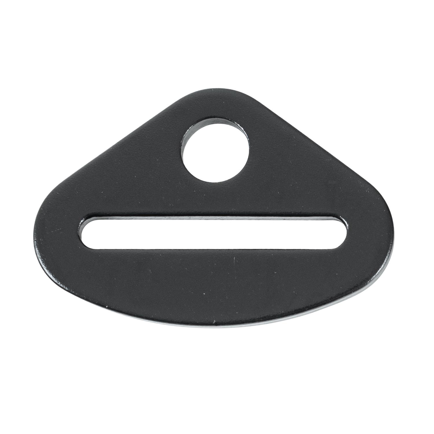 Zamp Seat Belt Bolt Ends HARNZTR23003 Harness Black 2 inch End