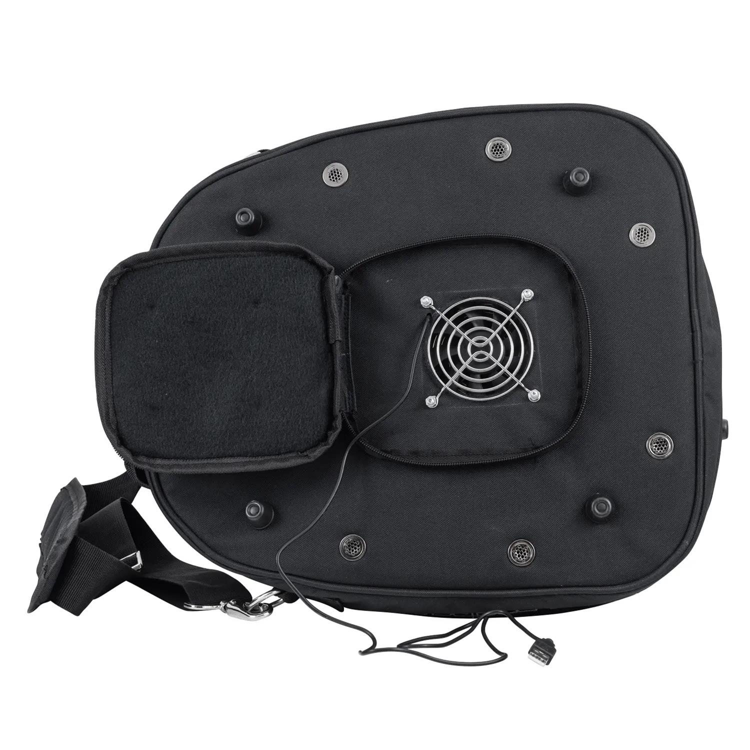 Zamp Helmet Bags HB004003 Bag with Fan Black