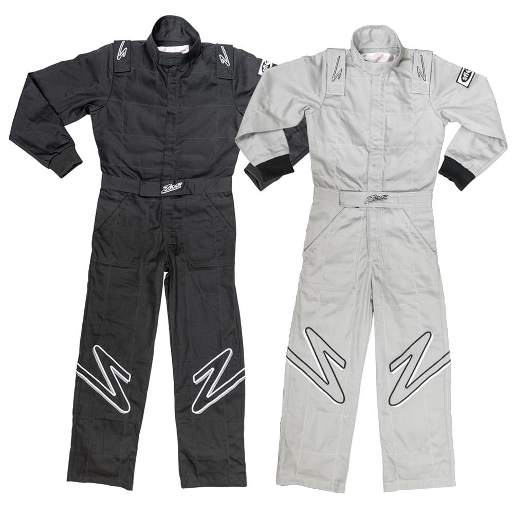 Zamp ZR-10 Racing Suits R010003YM Driving Suit, ZR-10, SFI 3.2A/1, Black, Single Layer, Youth Medium, Each thumbnail 3