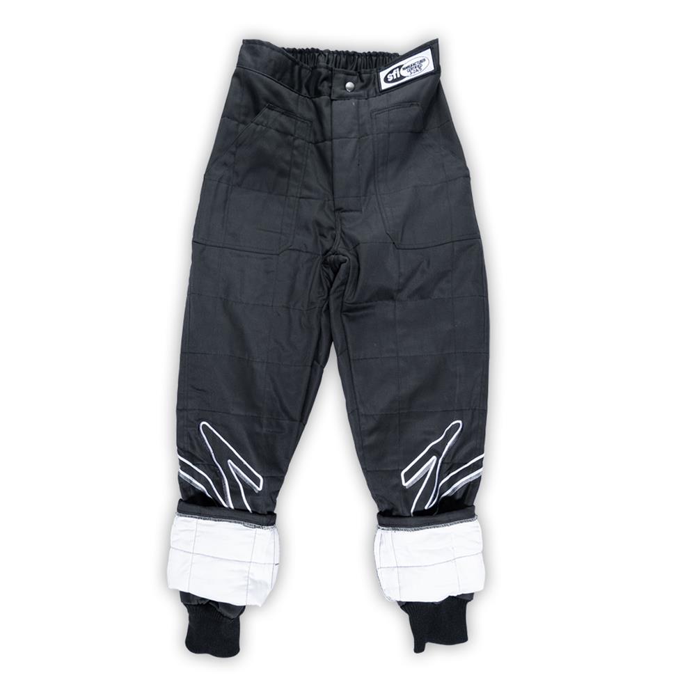 Zamp ZR-30 Race Pants R03P003M Driving Pants, ZR-30, Black, Fire-Retardant Cotton/Aramid, SFI 3.2A/5, Men's Medium, Each thumbnail 5