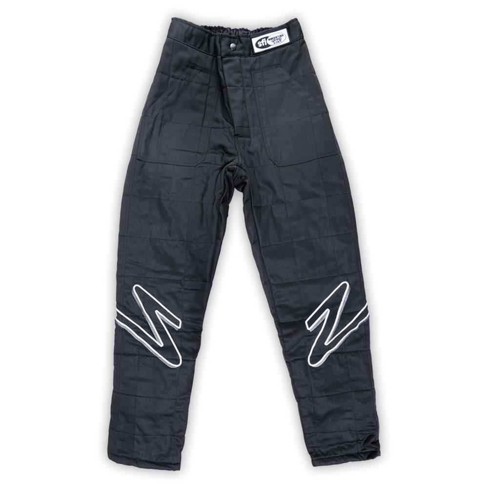 Zamp ZR-30 Race Pants R03P003M Driving Pants, ZR-30, Black, Fire-Retardant Cotton/Aramid, SFI 3.2A/5, Men's Medium, Each thumbnail 3