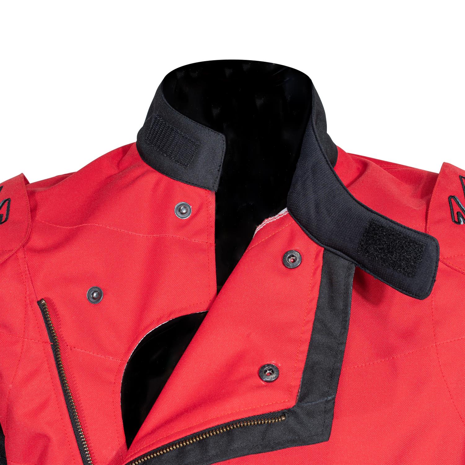 Zamp Kart Suit ZK-40 R060002YM Driving Suit, Suit, ZK-40, Youth Suit, Red/Black, Medium, Each thumbnail 7