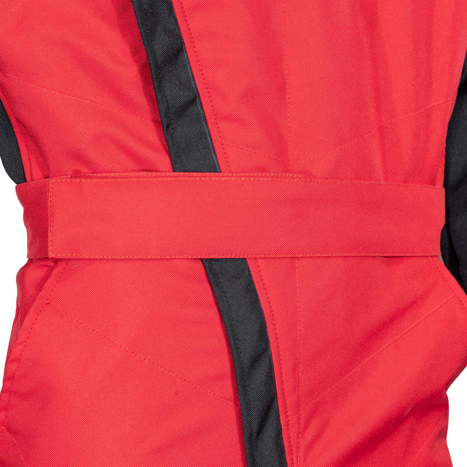 Zamp Kart Suit ZK-40 R060002YM Driving Suit, Suit, ZK-40, Youth Suit, Red/Black, Medium, Each