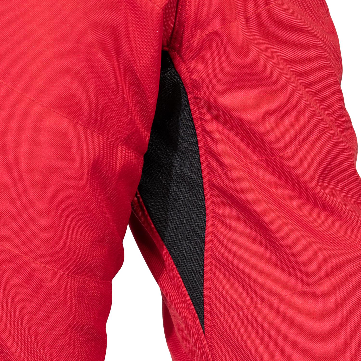 Zamp Kart Suit ZK-40 R060002YM Driving Suit, Suit, ZK-40, Youth Suit, Red/Black, Medium, Each thumbnail 4