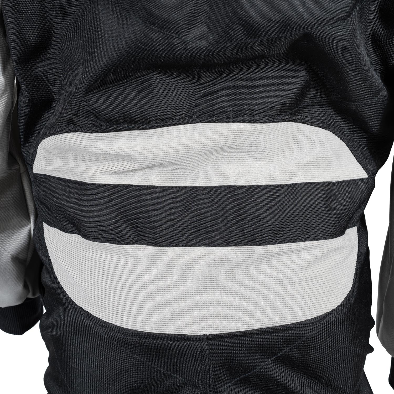Zamp Kart Suit ZK-40 R060015YM Driving Suit, Suit, ZK-40, Youth Suit, Black/Silver, Medium, Each