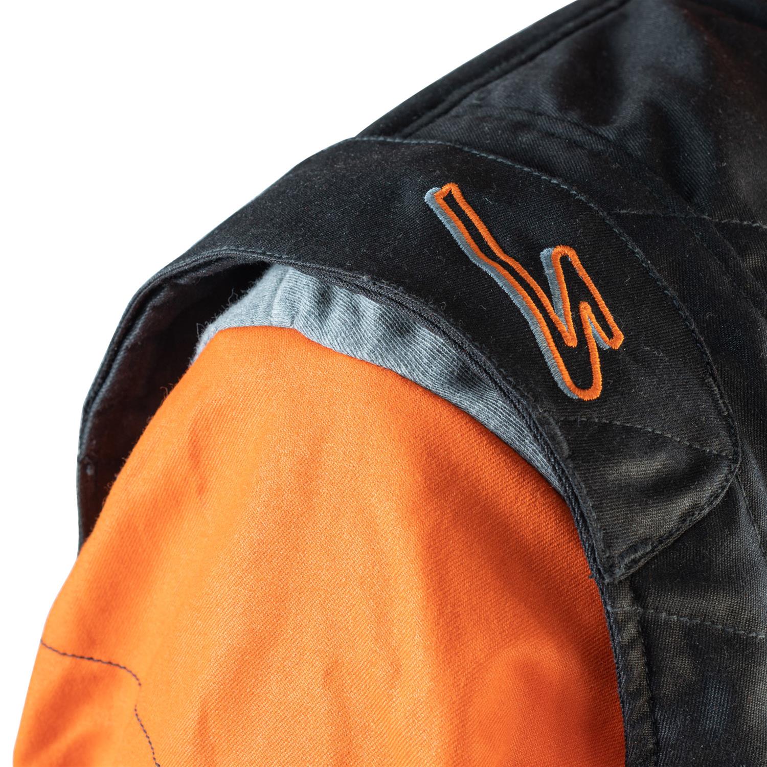 Zamp Driving Suits R07C08YXL Race Suit ZR-40 Race Youth Suit SFI 3.2A/5 Orange X-Large thumbnail 3