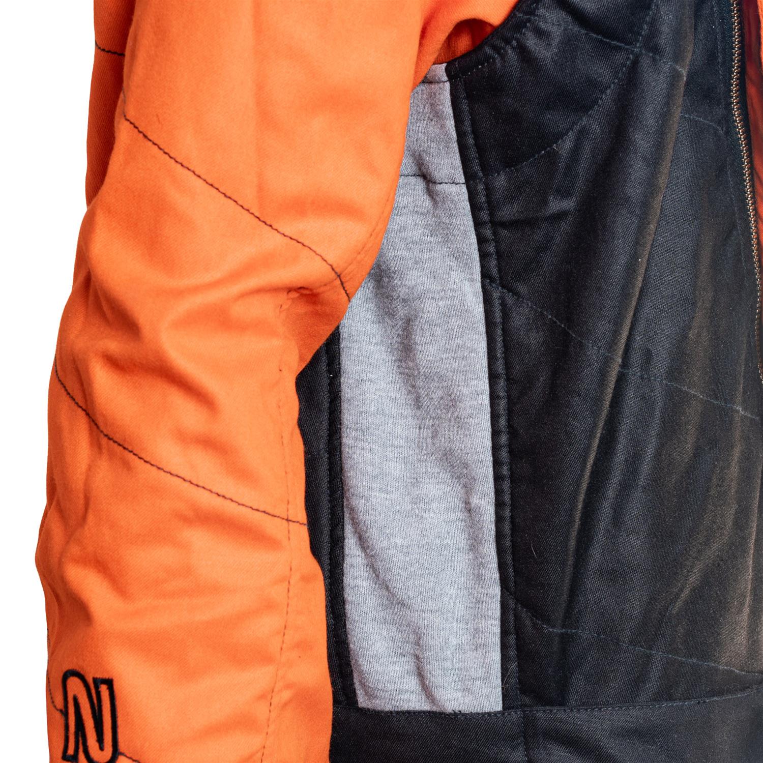Zamp Driving Suits R07C08YXL Race Suit ZR-40 Race Youth Suit SFI 3.2A/5 Orange X-Large