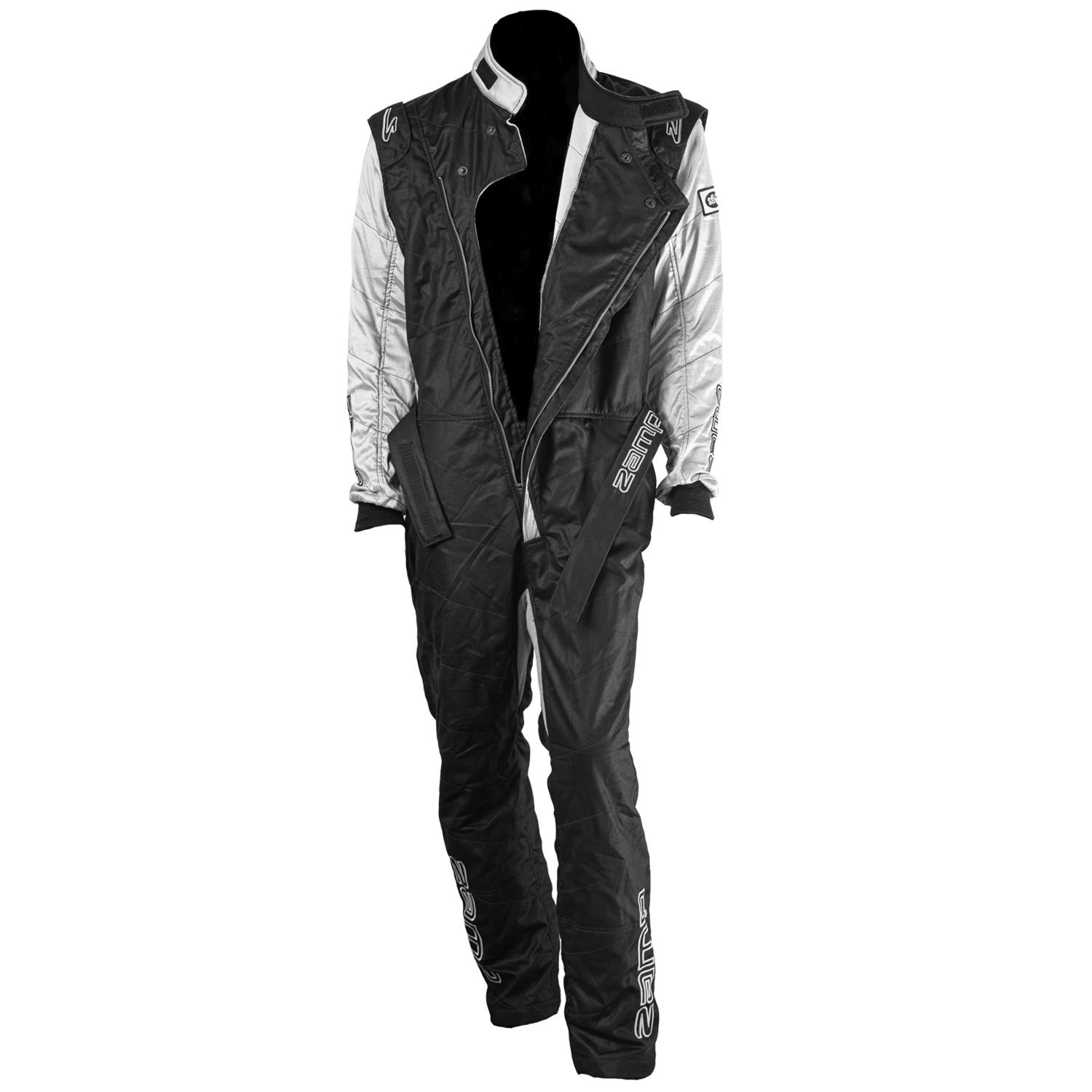 Zamp Driving Suits R07C15L Race Suit ZR-40 SFI 3.2A/5 Black/Gray Large thumbnail 5