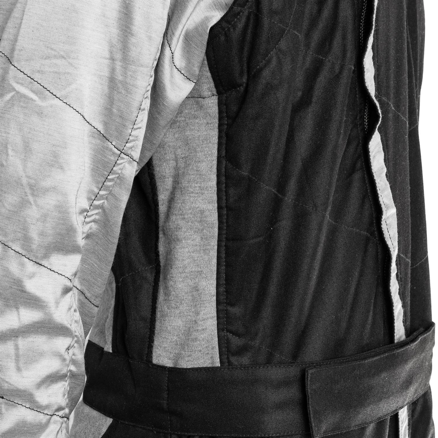 Zamp Driving Suits R07C15L Race Suit ZR-40 SFI 3.2A/5 Black/Gray Large