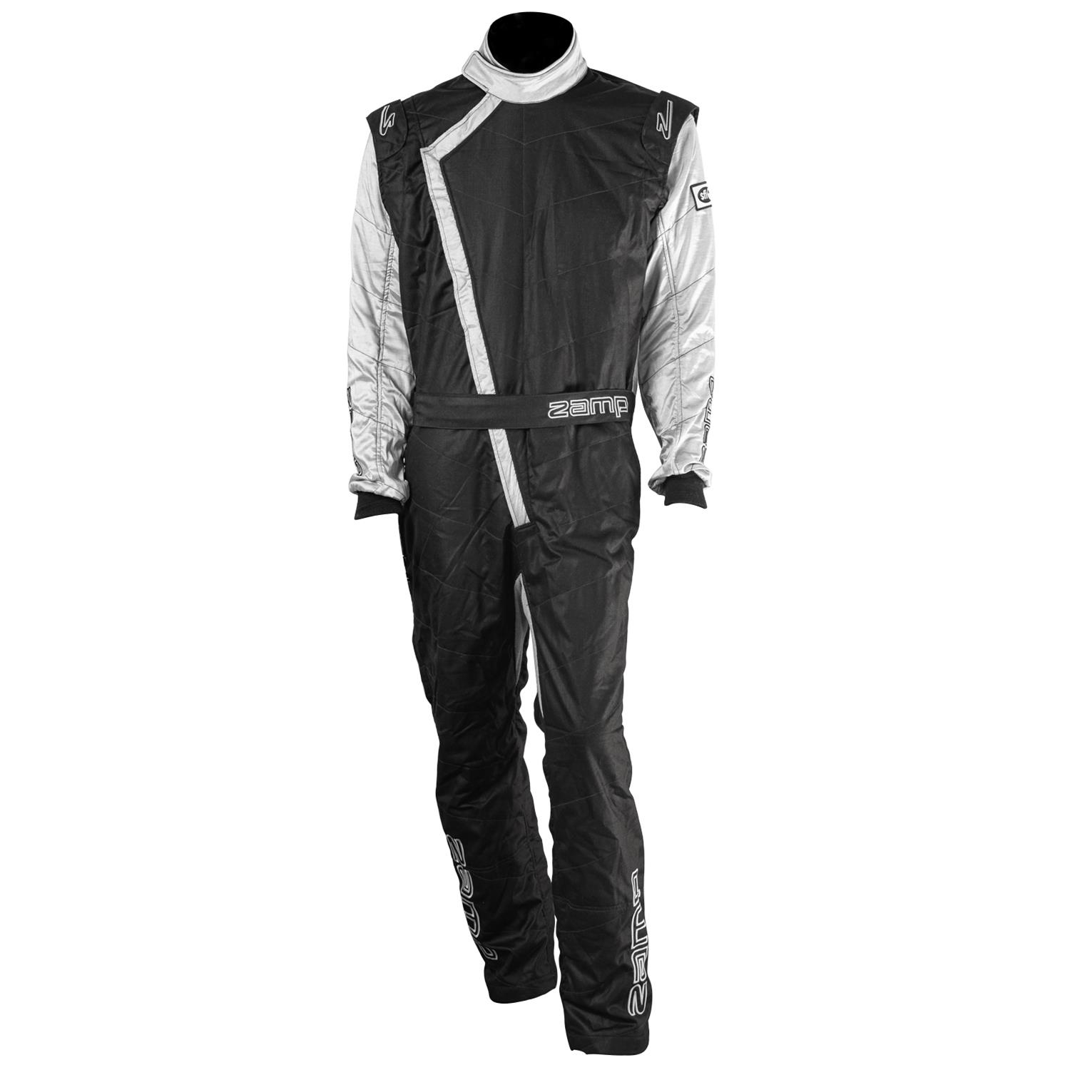 Zamp Driving Suits R07C15L Race Suit ZR-40 SFI 3.2A/5 Black/Gray Large thumbnail 7