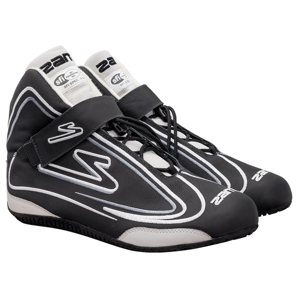 Zamp Driving Shoes & Boots RS003C0114W Race Shoe ZR-50 WIDE SFI 3.3/5 Black Size 14 thumbnail 4