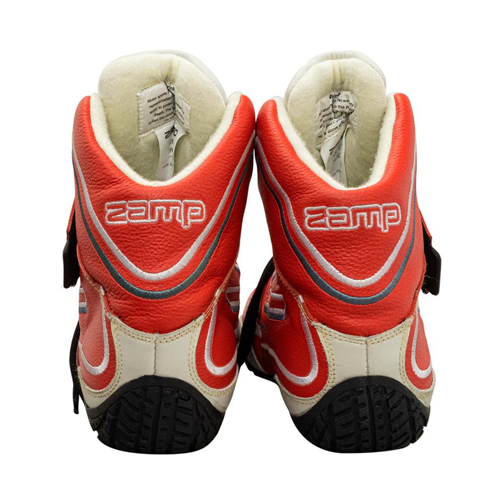 Zamp ZR-50 Race Shoes RS003C0211 Driving Shoes, ZR-50, Mid-Top, Red Leather, Men's Size 11, SFI 3.3/5, Pair thumbnail 5