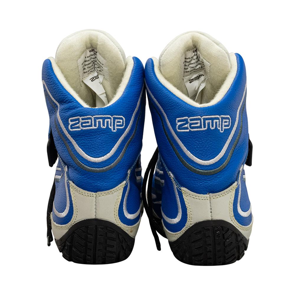 Zamp ZR-50 Race Shoes RS003C0410 Driving Shoes, ZR-50, Mid-Top, Blue Leather, Men's Size 10, SFI 3.3/5, Pair thumbnail 6