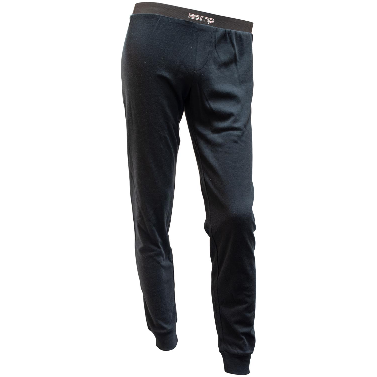 Zamp Underwear Pants RU002003L Fire Retardant Pants, SFI 3.3, Full Length, Acrylic/Cotton Blend, Men's Large, Each