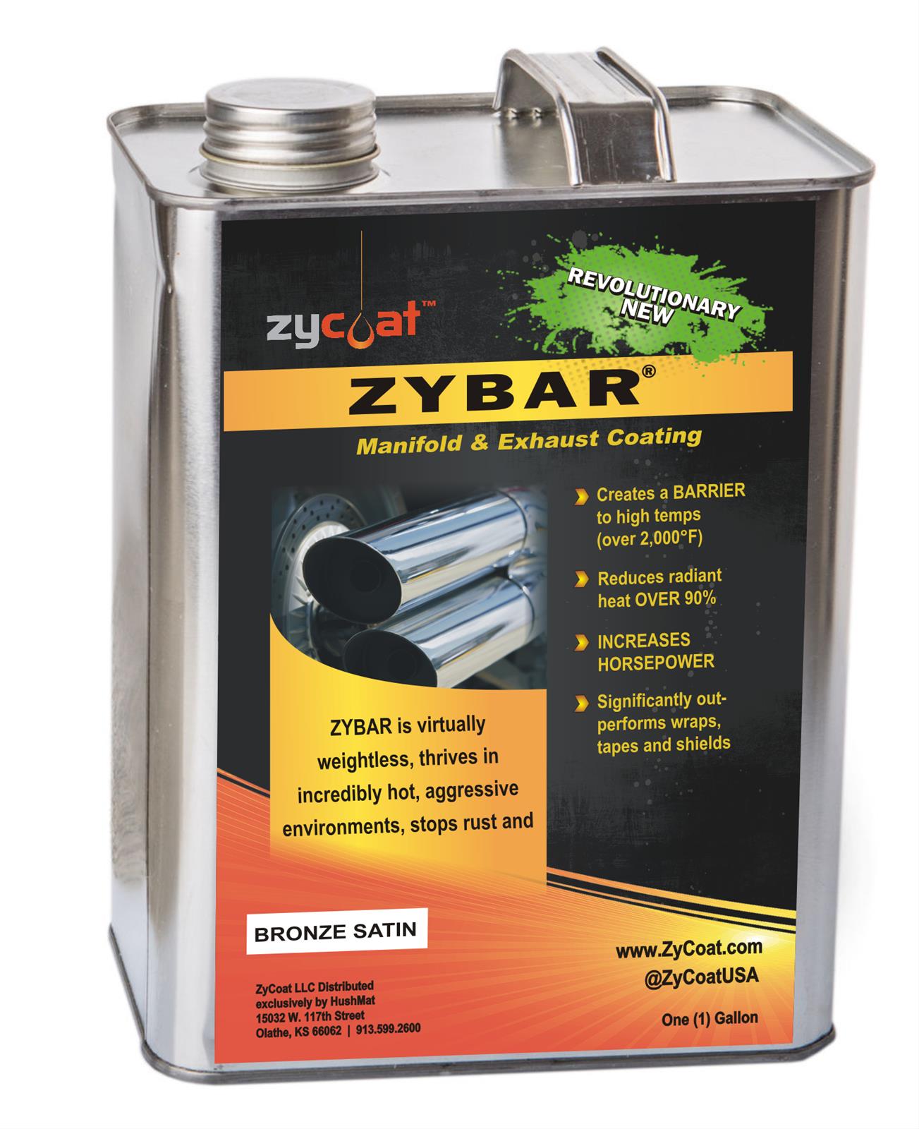 ZYCOAT LLC 10128 ZyCoat ZyBar Thermal Coating Summit Racing