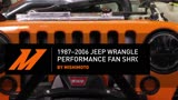 1987-2006 Wrangler YJ/TJ Fan Shroud Kit Features