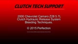 2000 Chevy Camaro 5.7L Clutch Installation 