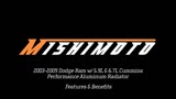 Mishimoto MMRAD-RAM-03 Features