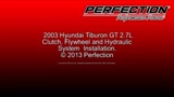 2003 Hyundai Tiburon GT 2.7L Installation 