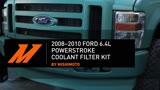 2008-10 6.4L Powerstroke Coolant Filter Kit F/B
