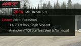 2014 GMC Denali Exhaust - MBRP