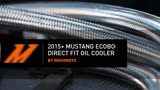 2015 Mustang EcBoost Direct Fit Oil Cooler F/B