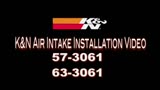 K&N 57 Series FIPK Air Intakes Install KNN-57-3061