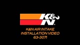 K&N 63 Series Aircharger Install KNN-63-3071
