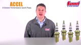 ACCEL U-Groove Performance Spark Plugs