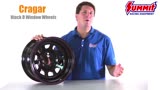 Cragar Black D Window Wheels 